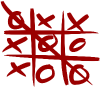 Tic-tac-toe game board image